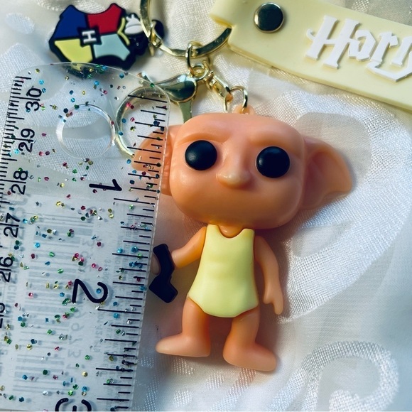 NWT Dobby the Free Elf Bracelet Wristlet Keychain - Harry Potter Hogwarts - Picture 12 of 12